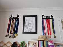 Acrylic Medal Holder - Personalised Medal Holder - Cross Country Medal Holder - CrossCountry1