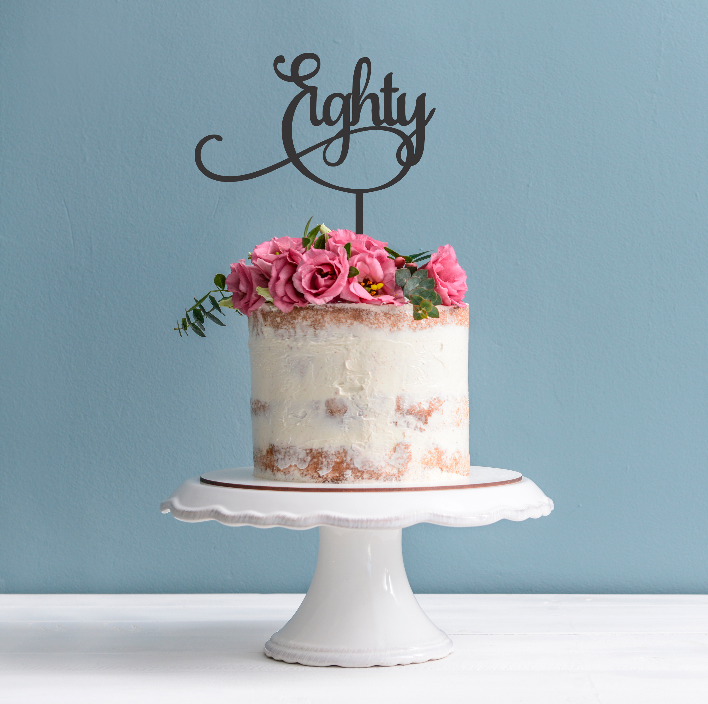 Wedding Cake With Just Married Words High-Res Stock Photo - Getty Images