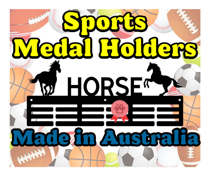Horse Custom Medal Hanger Show Horse Display Rack for Awards Ribbon Holder