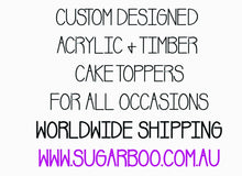 14cm 1 Number Cake Topper #1 CMB - SugarBooCakeToppersNumbersSugarBooBespokeGiftsSugarBooCakeToppers