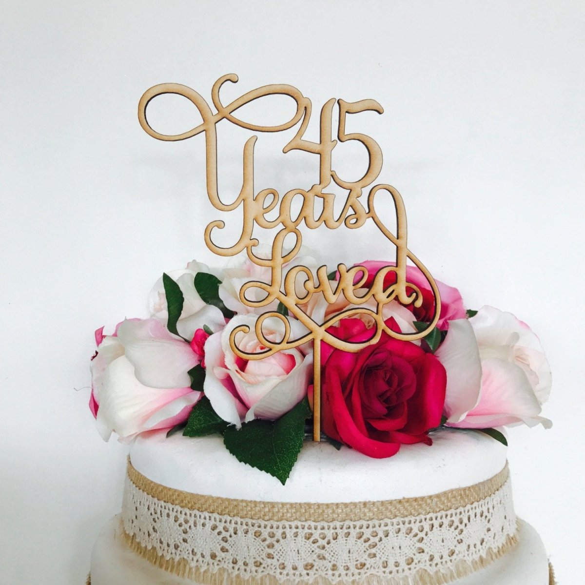 45th Birthday Cake Stock Photo - Download Image Now - Birthday,  Anniversary, Birthday Cake - iStock
