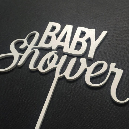 Baby Shower Cake Topper Cake - SugarBooCakeToppersBabySugarBooBespokeGiftsSugarBooCakeToppers