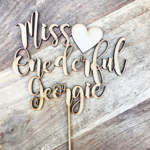 Sugar Boo Cake Toppers & Laser Cut Creations