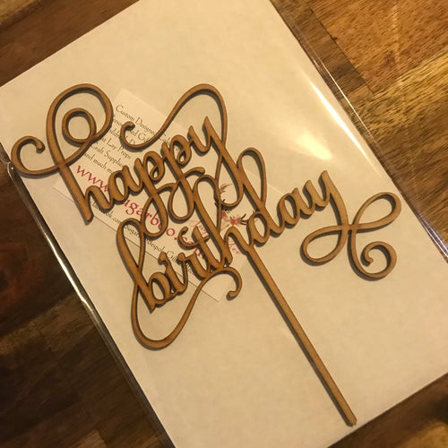 Sugar Boo Cake Toppers & Laser Cut Creations